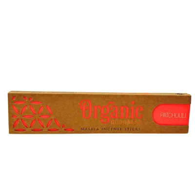 Obrázok produktu pre ARÔME Vonné tyčinky Organic Goodness Masala 12 ks, Patchouli