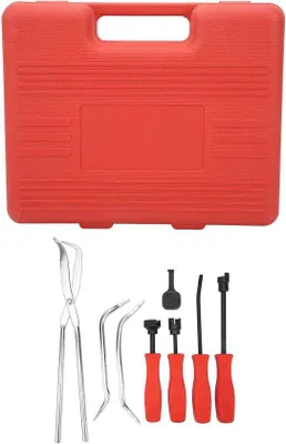 Image de Jeu d'outils pour extracteurs de roulements à tambour, réglable, acier 45, chromé, 8 pièces