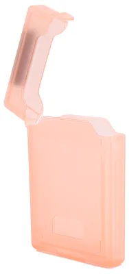 Imagen del producto de Kit de protección para adaptador de disco duro, compatible con SATA, USB 3.0, para discos duros/SSD de 2.5 pulgadas, accesorio para portátiles, color rojo