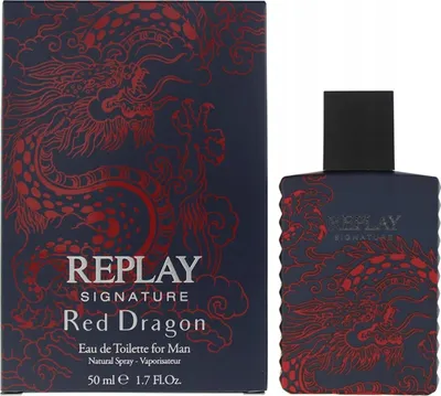 Produktbild von Replay Signature Red Dragon Eau de Toilette für herren 50 ml