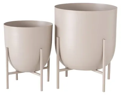 Produktbild von Blumentopf aus Metall KILANA, 2er-Set