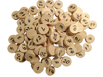 Produktbild von Stuhrer Eselspiel XXL 121 Spielsteine aus Holz für bis zu 10 Personen