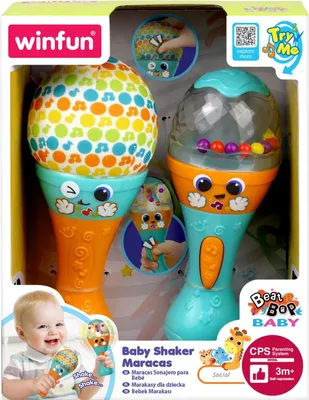 Obrázek produktu pro WINFUN Maracas shaker pro děti