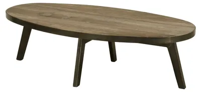 Produktbild von Casa Padrino Luxus Couchtisch Braun 140 x 70 x H. 40 cm - Luxus Wohnzimmertisch