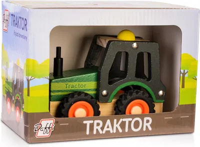 Image de DAFFI Voiture en bois avec pneus Tracteur D-133 41332