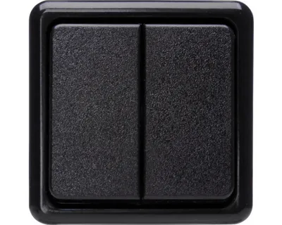 Produktbild von ROTH LANGE 513505153 Serienschalter Aufputz schwarz