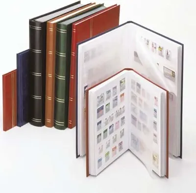Produktbild von Lindner 1160 - R Einsteckbuch Standard-rot