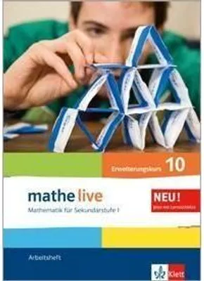 Produktbild von mathe live. Arbeitsheft mit Lösungsheft Erweiterungskurs 10. Schuljahr. Allgemeine Ausgabe