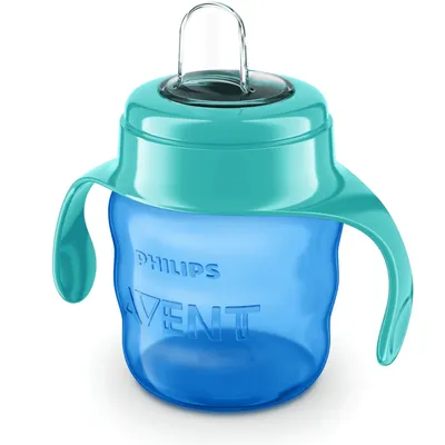 Produktbild von Philips AVENT SCF551/05 Becher mit Trinkschnabel, 6 Monat( e), Blau, Grün, Silikon, Indonesien, 200 ml, 60 g