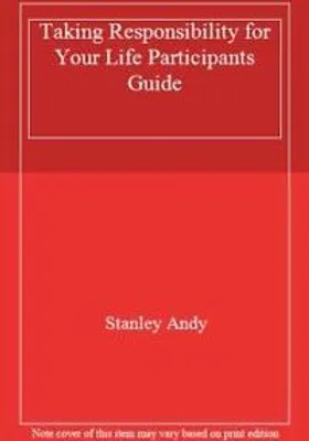 Obrázok produktu pre A Taking Responsibility for Your Life Bible Study Participant's Guide
