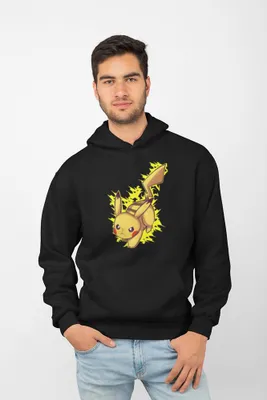 Produktbild von D&B Uni Hoodie MO00042 Pokemon Schwarz-Größe M