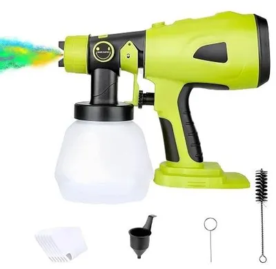 Zdjęcie produktu dla Rozpylacz do farby akumulatorowy makita 18V pistolet hvlp 4 dysze