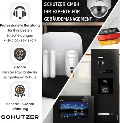 Produktbild von HD Video Türsprechanlage BALTER EVO für 1-Familienhaus mit 1x 7" Monitor Silber Weiß