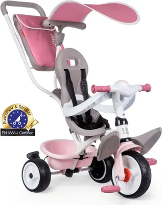 Produktbild von Smoby Dreirad Baby Balade Plus Rosa