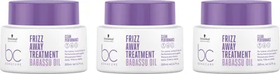 Produktbild von BC Bonacure Frizz Away Treatment 3x200 ml