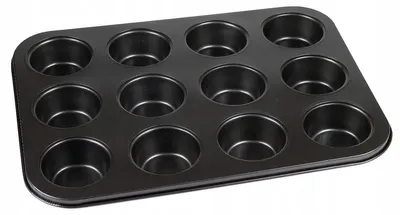 Produktbild von Eurobatt Muffinform für 12 Muffins antihaftbeschichtet