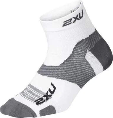 Produktbild von 2xu Vector Ultralight 1/4 Crew Socken Weiß EU 35-37 1/2 Herren Weiß EU 35-37 1/2