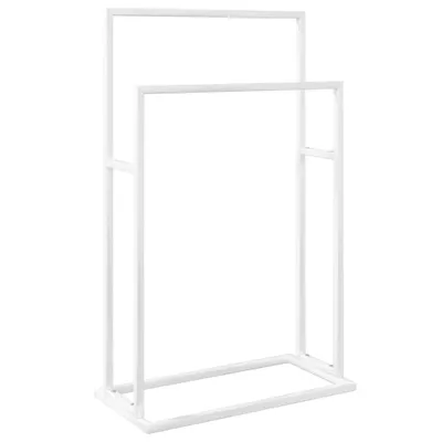Produktbild von vidaXL Handtuchständer Weiß 48x24x78,5 cm Eisen