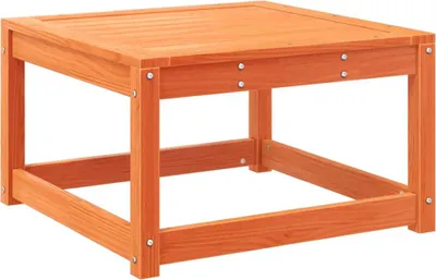 Produktbild von vidaXL Gartenhocker Wachsbraun Massivholz Kiefer