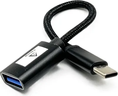Produktbild von USB-C auf OTG USB-Stecker Adapter Datenkabel Datenübetragung kompatibel für ZTE Axon 7