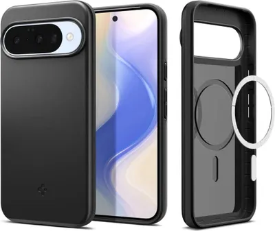 Produktbild von Spigen ACS09699, Cover, Google, Google - Pixel 10 Pro Google - Pixel 10, 16 cm (6.3"), Schwarz