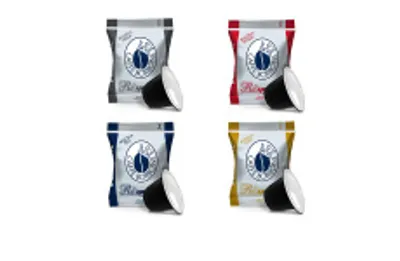 Produktbild von Verkostungs Set Caffè Borbone: 200 Kapseln verschiedene Mischungen mit Nespresso® kompatibel Caffè Borbone