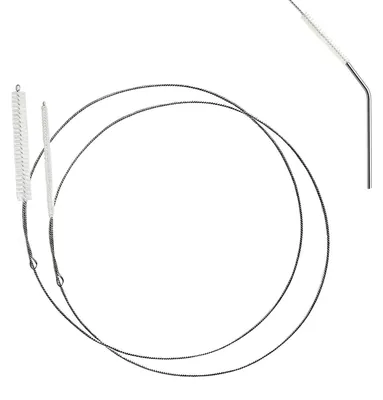 Immagine prodotto di Spazzola per la pulizia, lunghezza 100 cm, spazzola flessibile per tubi, set per tubi da 3 a 21 mm