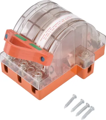 Imagen del producto de Interruptor de cuchilla, interruptor de cuchilla de 3 polos, interruptor de cuchilla de doble contacto, interruptor de cuchilla, interruptor automático de 3 polos y doble contacto, interruptor de cuchilla para electrodomésticos