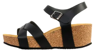Produktbild von Noga Ety Edge Ledersandalen mit Keilabsatz