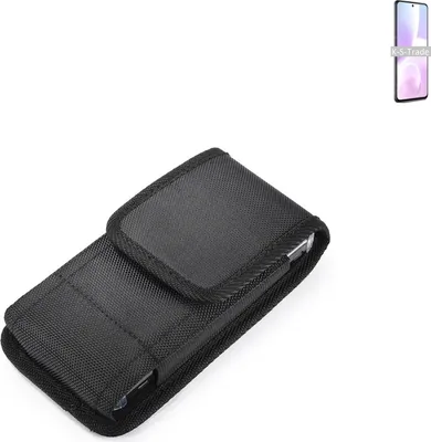 Produktbild von Holster Gürteltasche kompatibel mit ZTE Voyage 20 Pro Holster Gürtel Tasche wasserabweisend Handy Hülle Schutz Hülle Outdoor schwarz K-S-Trade