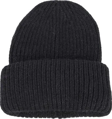 Immagine prodotto di Cappello invernale da donna caldo in nero - Modello semplice e morbido - Un pezzo