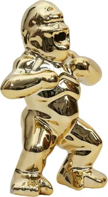 Obrázek produktu pro Dekorace GORYL mini FIGURKA 10 cm ZLATÁ neobvyklá