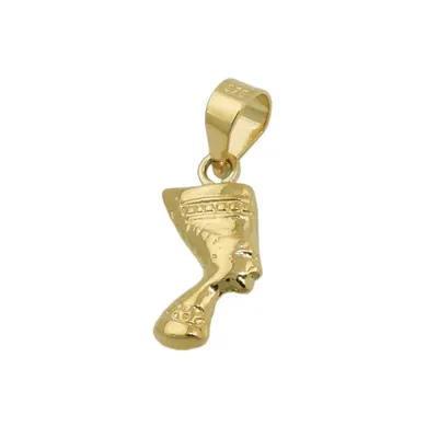 Produktbild von Anhänger 11x6mm Nofretete glänzend 9Kt GOLD gold 11x6mm