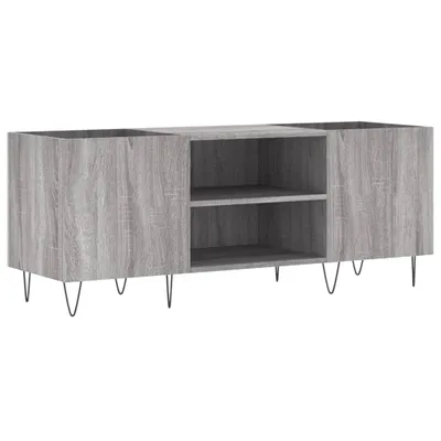 Produktbild von Plattenschrank Grau Sonoma 121x38x48 cm Holzwerkstoff