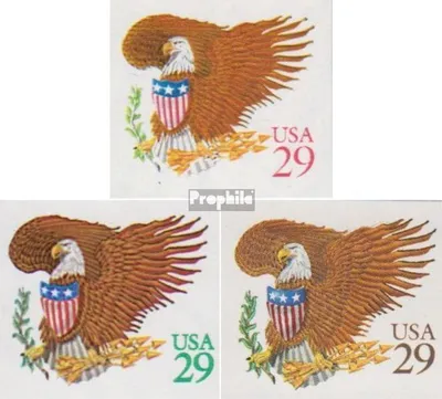 Produktbild von Briefmarken USA 1992 Mi 2319-2321 (kompl.Ausg.) postfrisch Wappenadler
