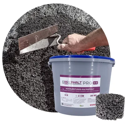 Produktbild von EASYPHALT-EASYPHALT PRO Kaltasphalt 25 kg-0-2mm