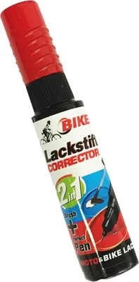 Produktbild von Lack-Reparaturstift BIKEFIT "2 in 1", schwarz-glanz