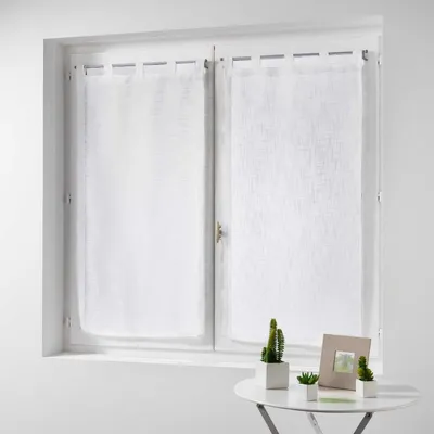 Zdjęcie produktu dla Firana do kuchni krótka HALTONA, 60 x 160 cm, 2 sztuki