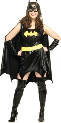 Produktbild von Batgirl Kostüm für Damen Gr. XL, Größe:XL