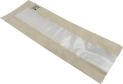 Obrázok produktu pre Kompostovateľné bagetové vrecko Fiesta s pergamenovým okienkom 300x100x60mm (1000 kusov)