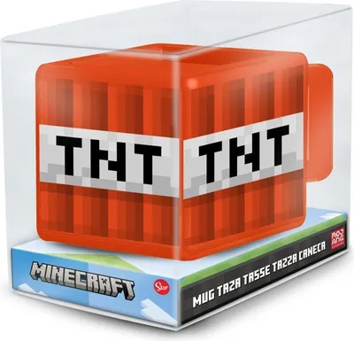 Produktbild von 3D Becher Minecraft TNT Schachtel