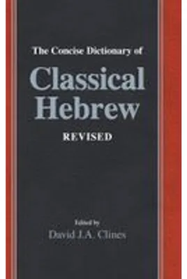 Obrázok produktu pre The Concise Dictionary of Classical Hebrew Revised
