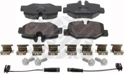 Produktbild von MAPCO 6801 Bremsbeläge Satz Hinten passend für MERCEDES-BENZ VIANO (W639) VITO Bus (W639) VITO / MIXTO Kasten (W639)