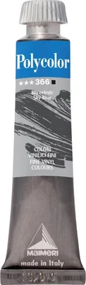 Immagine prodotto di Maimeri Vynil Polycolor Vernice acrilica Blu cielo 366 20 ml 1 pz