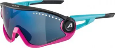Produktbild von Alpina 5w1ng Blue/Magenta Black Matt/Blue Fahrradbrille
