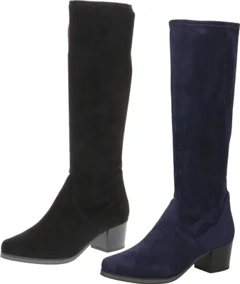 Produktbild von Caprice Damen Stiefel Langschaft Stretch 9-25506-25, Größe:38 EU, Farbe:Schwarz