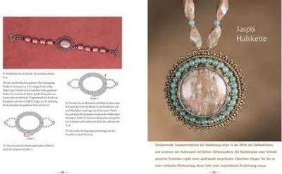 Image de Cabochons mit Perlen einfassen