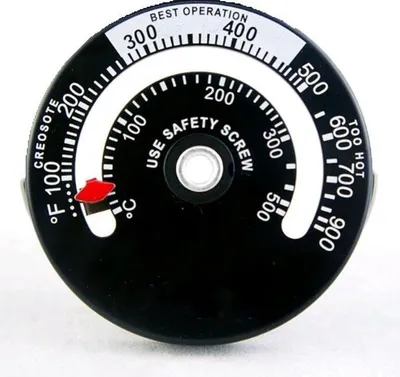 Produktbild von BHKW - Ofenthermometer - Thermometer - Ofentemperatur - Temperaturmessung - Ofenrohrthermometer - Ofenrohr