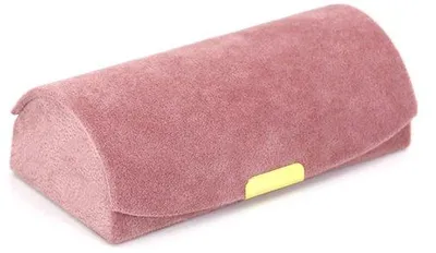Produktbild von Reise-Schmuckkoffer, weicher Ringhalter, Ohrsteckerhalter - rosa