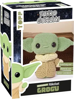 Image de Le Funkogurumi Grogu. Le kit de crochet non officiel